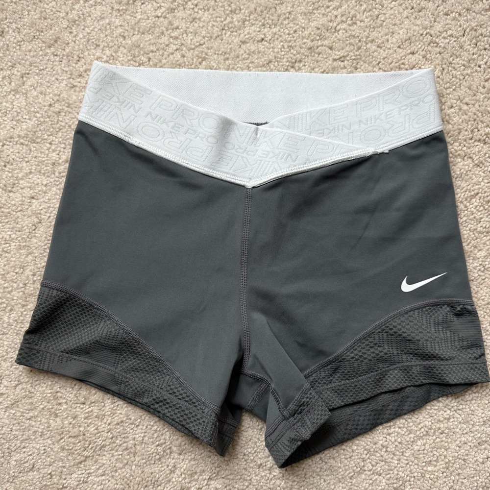 Nike Women's Dark Gray Athletic Shorts